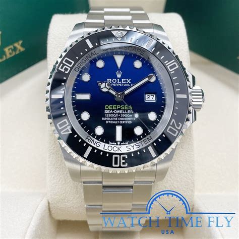 rolex sea dweller blue and black uk new|rolex sea dweller deepsea blue.